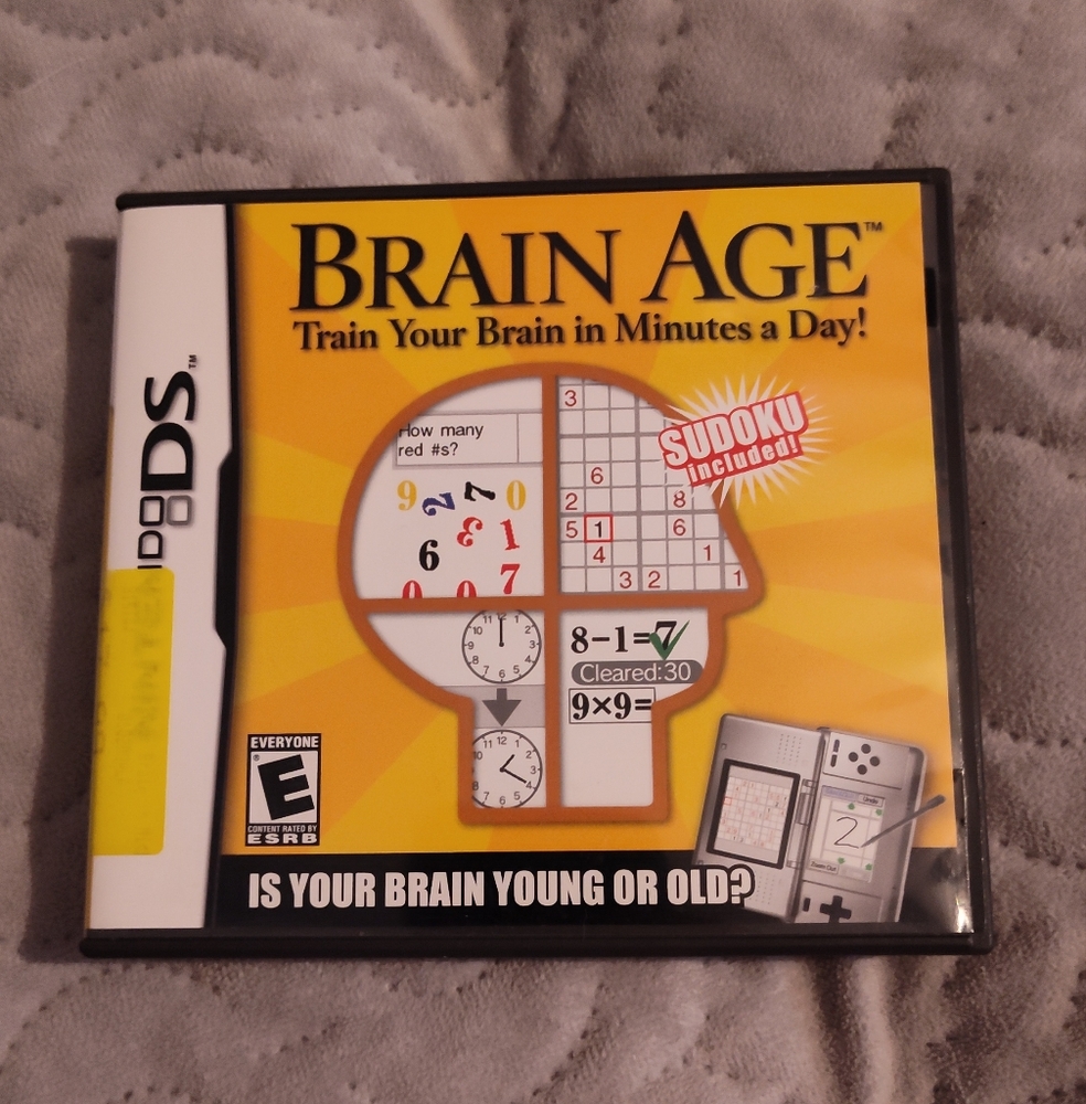 Nintendo DS Brain Age Game